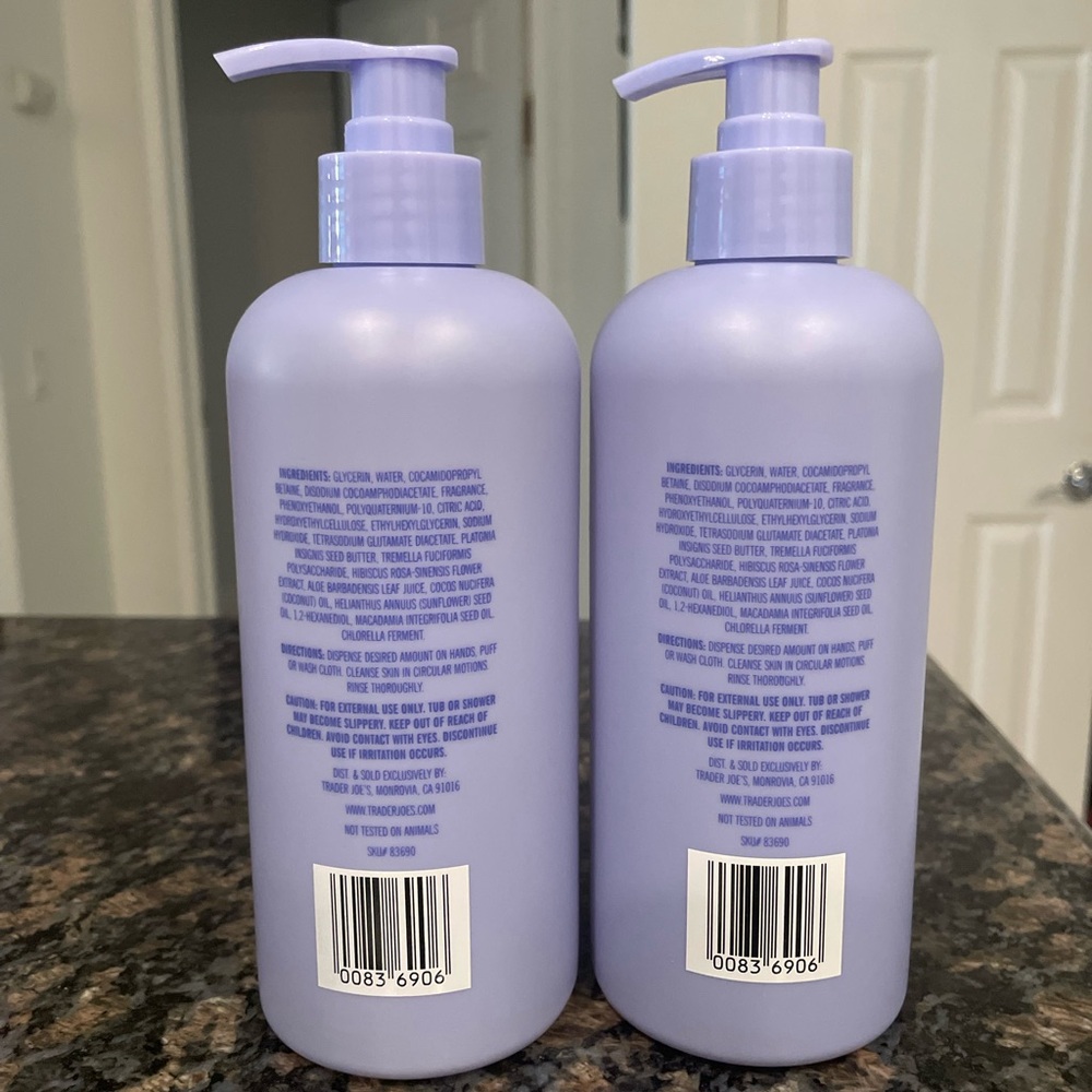 2X Trader Joe's Ultra Rich Vanilla Orchid Body Wash Oil!Done for the season 😔 - Picture 2 of 2